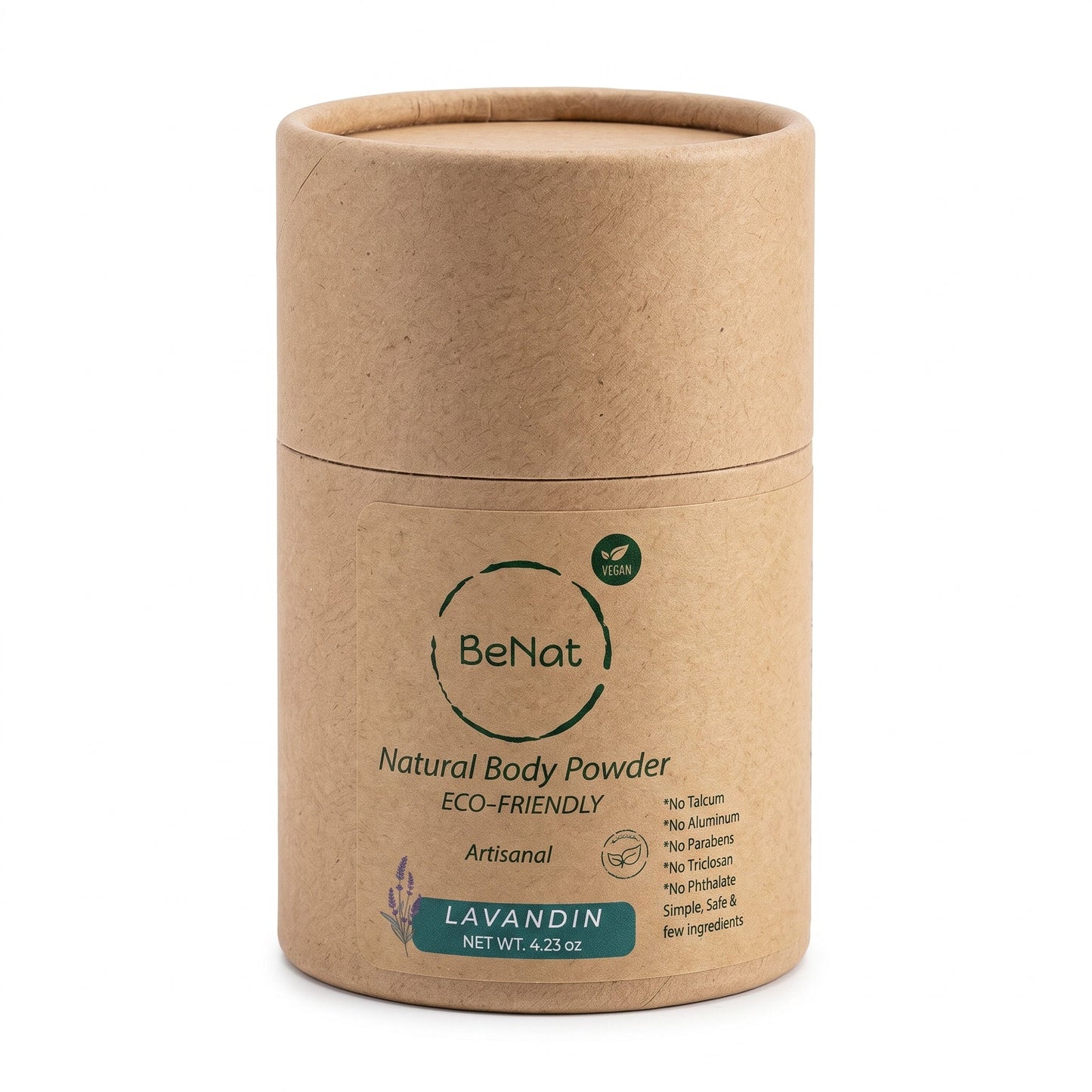 Multi-Use All-Natural Body Powder. Eco-Friendly.