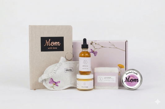 Pampering Mother’s Day Gift Box – Handmade Natural Skincare & Spa Kit-0