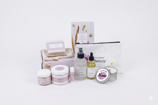 A Mother’s Day Ultimate Relaxation Spa Gift Box – All-Natural Lavender Retreat with Personalized Lid-0