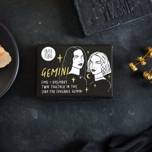 Gemini Star Sign Zodiac Bar - Natural and Vegan Horoscope Soap-0