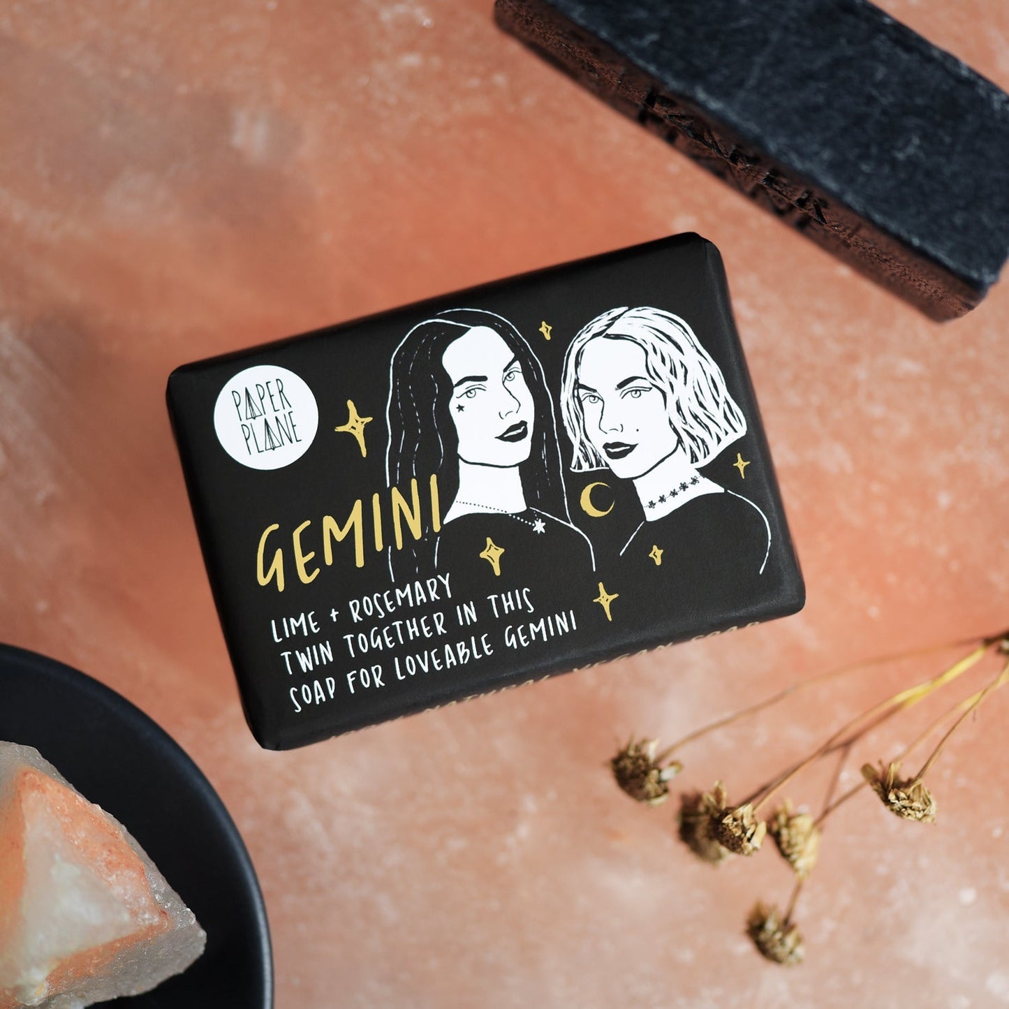 Gemini Star Sign Zodiac Bar - Natural and Vegan Horoscope Soap-1