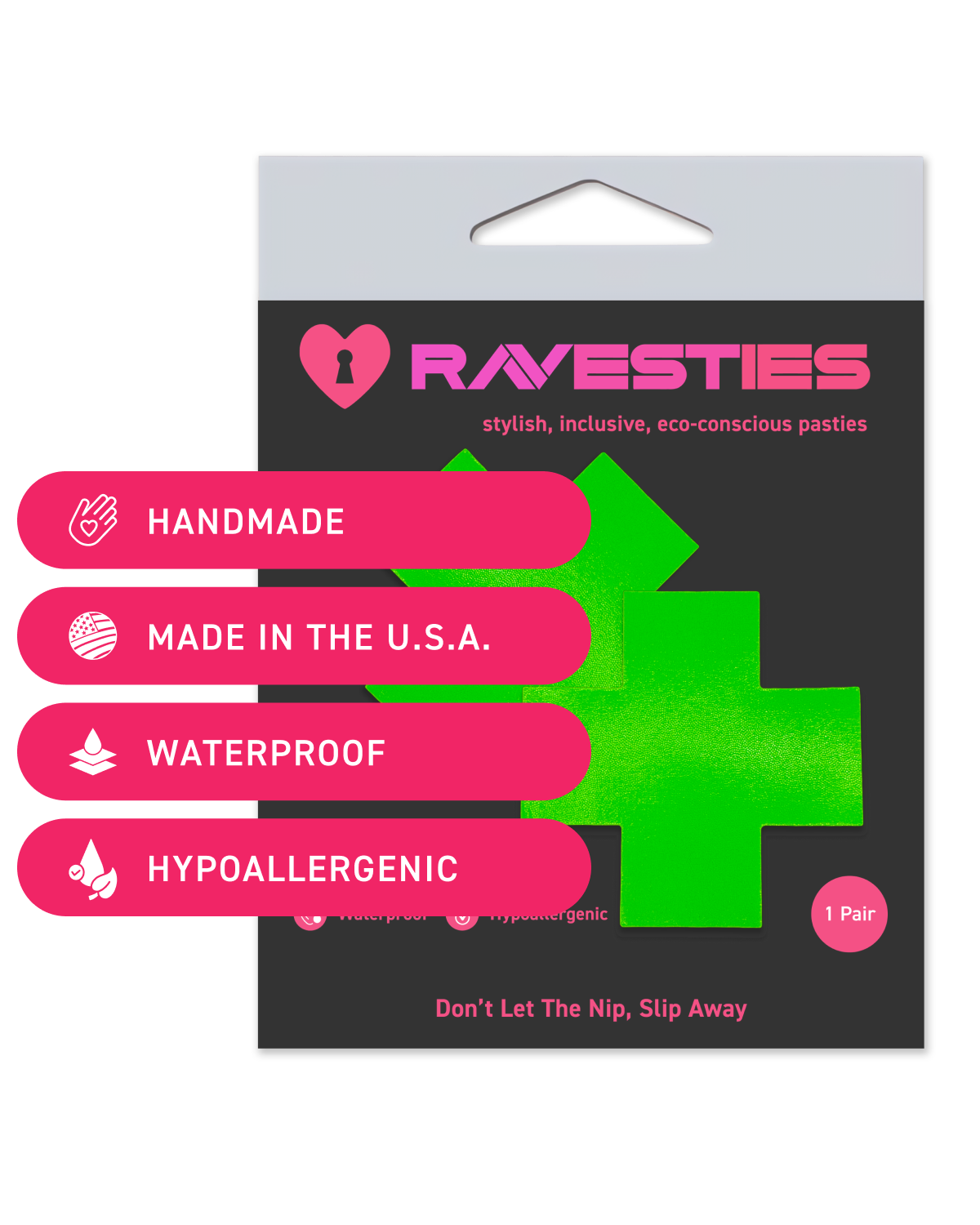 Club Playing Card Nipple Pasties