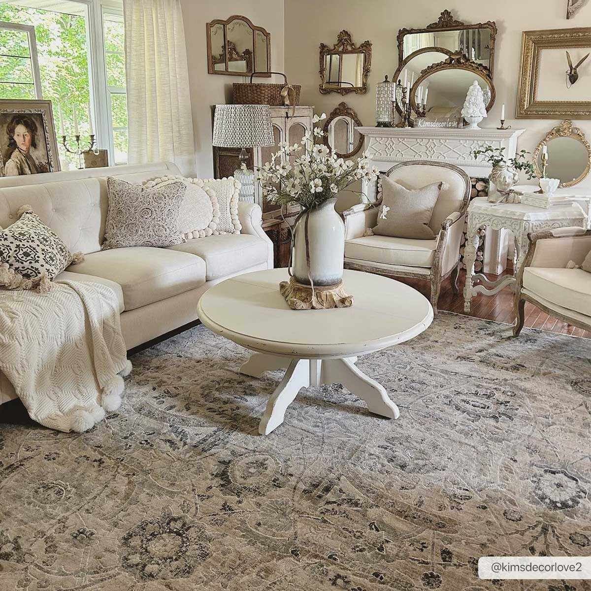 Georgiana Beige Area Rug-3