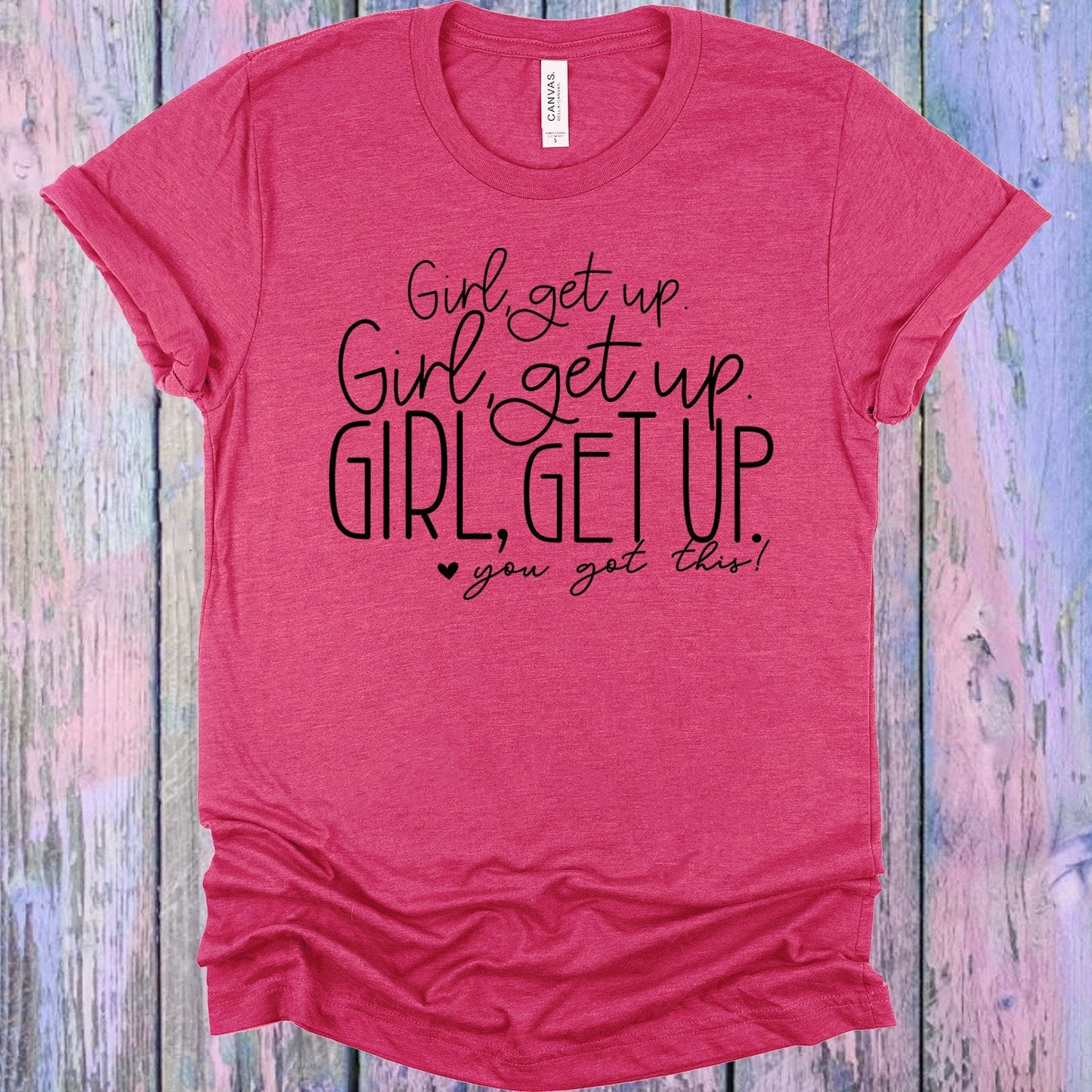 Girl Get Up Graphic Tee