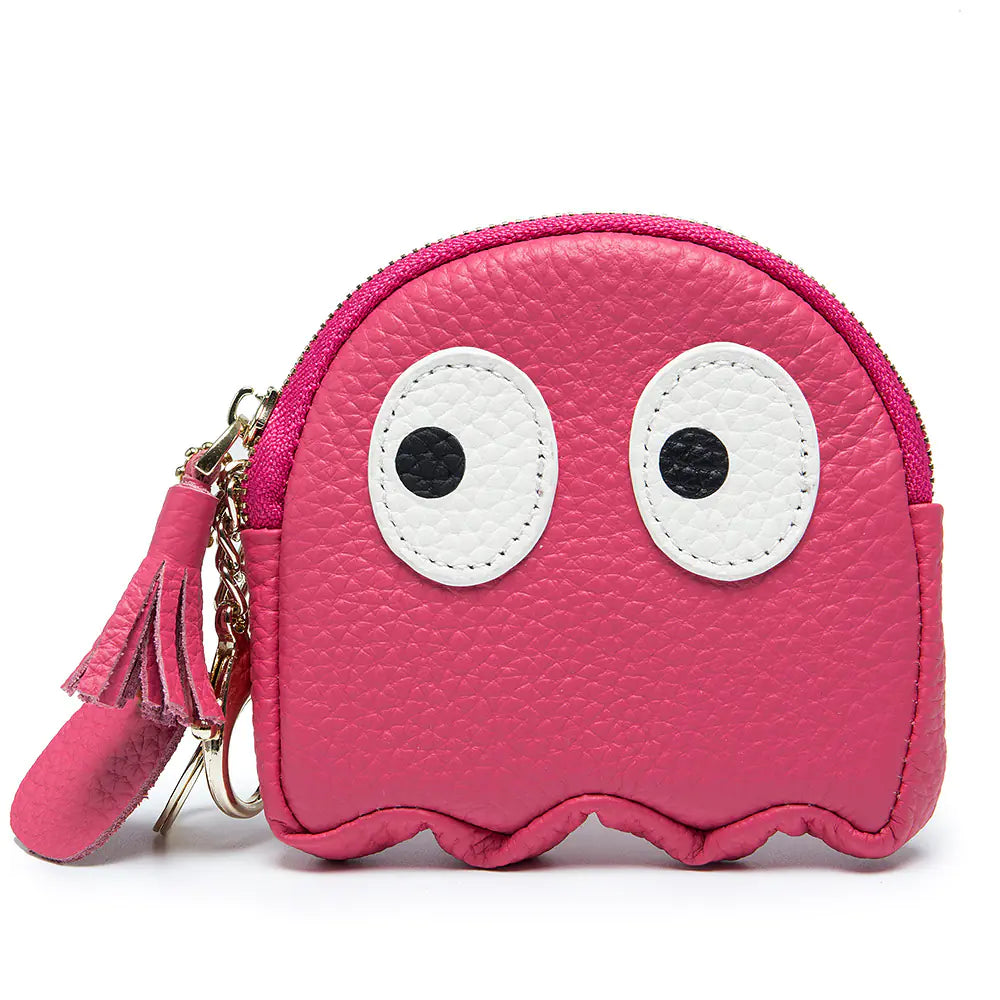 Mini Genuine Leather Cowhide Coin Purse