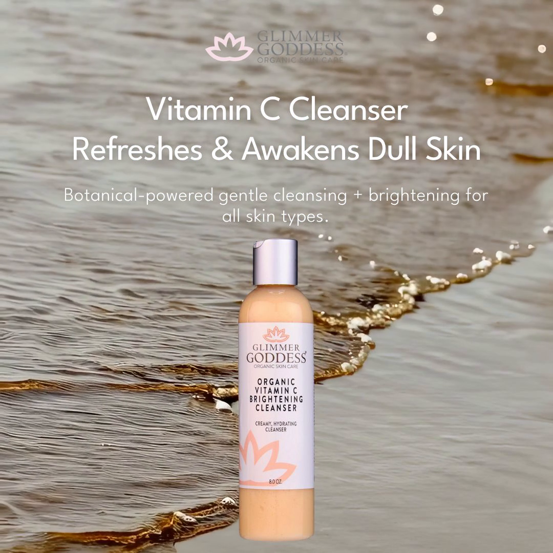 Organic Vitamin C Brightening Cleanser – Gentle Face Wash