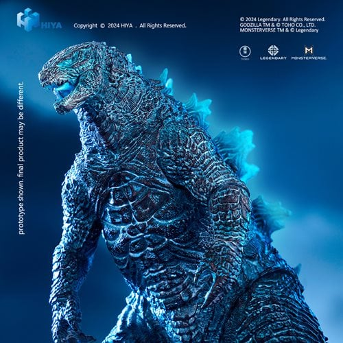 Godzilla x Kong: The New Empire Energized Godzilla Exquisite Basic Action Figure - Previews Exclusive
