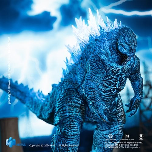 Godzilla x Kong: The New Empire Energized Godzilla Exquisite Basic Action Figure - Previews Exclusive