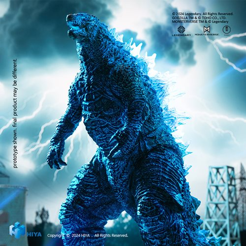 Godzilla x Kong: The New Empire Energized Godzilla Exquisite Basic Action Figure - Previews Exclusive