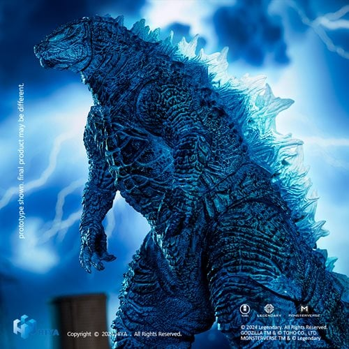 Godzilla x Kong: The New Empire Energized Godzilla Exquisite Basic Action Figure - Previews Exclusive