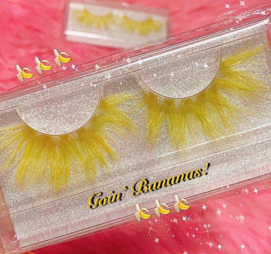 *GOIN' BANANAS!* (Yellow) DOLLicious COLORBLAST Lashes !