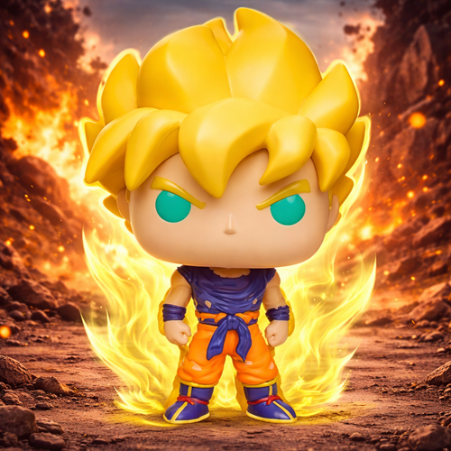 Funko POP Animation: Dragon Ball Z Super Saiyan Goku First Appearance