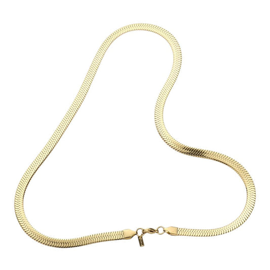 20 Inch, 6mm Stainless Steel Herringbone Chain Necklace