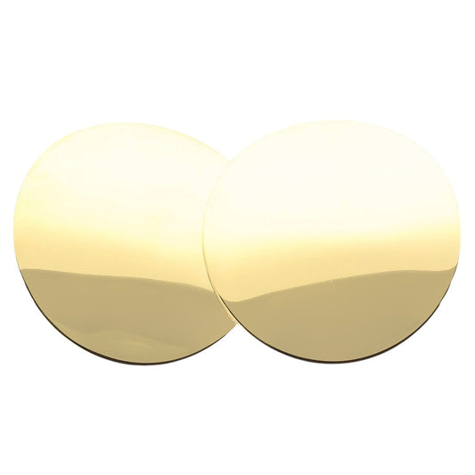 Stainless Steel Round Circle Domed Stud Earrings