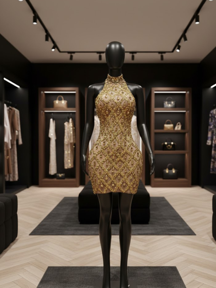 Golden Diamond Mesh • UPPER EAST New Collection BYMANYC ® New York-1