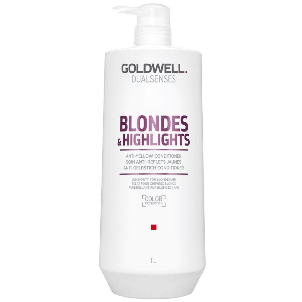 Goldwell DualSenses Blonde & Highlights Anti-Yellow Conditioner 10.1 oz