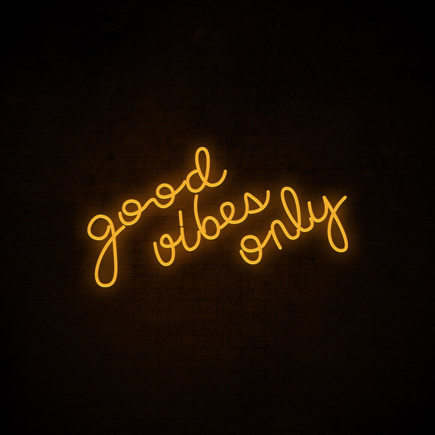 Good Vibes Only LED Neon Sign