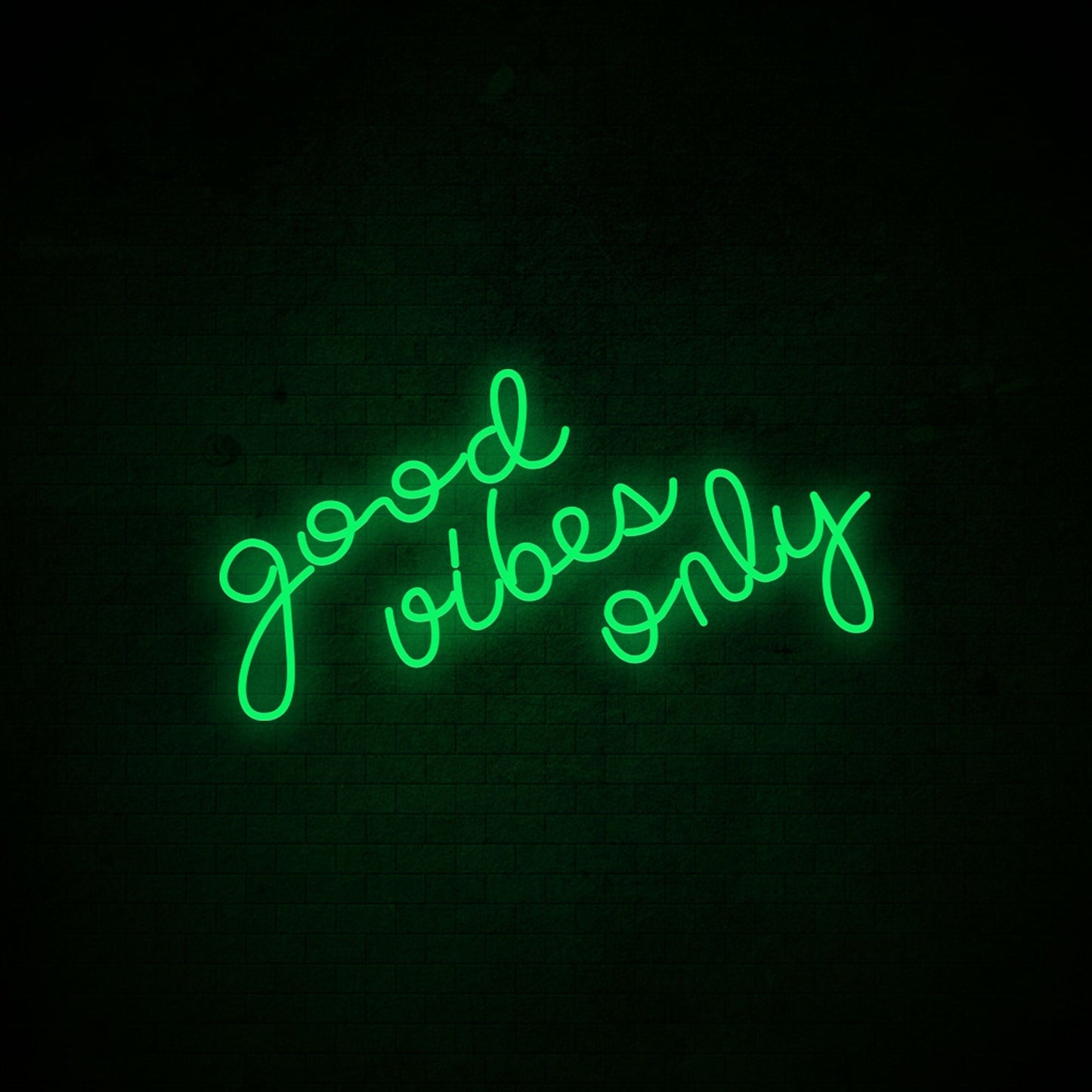 Good Vibes Only LED Neon Sign