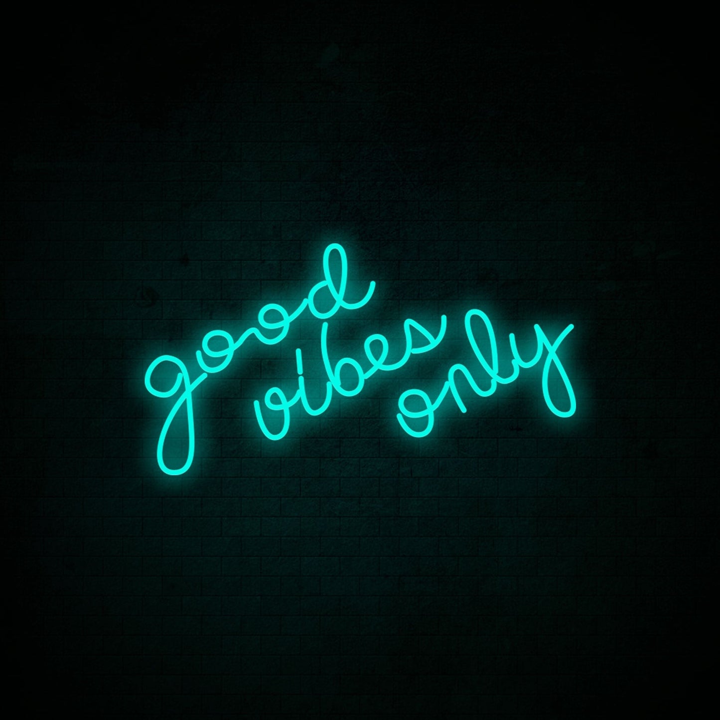 Good Vibes Only LED Neon Sign