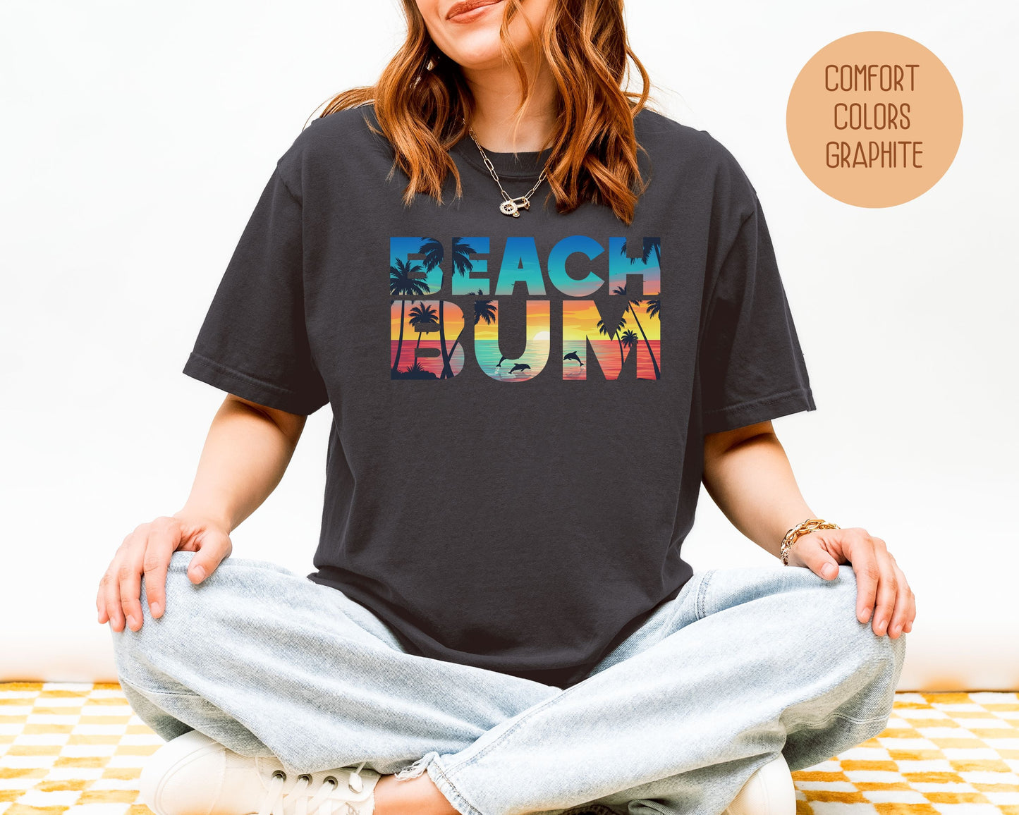 Beach Bum Comfort Colors Shirt-6