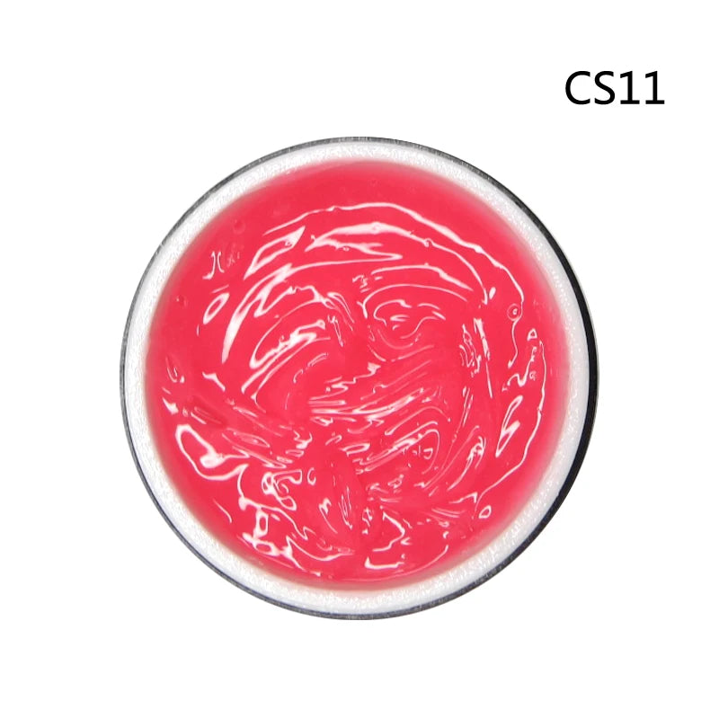 New Poly Builder Jelly Gel For Nail Extensions 32 Colors Crystal Hard Gel Nails Varnish Glitter 3D Thick Gels Nail Art Manicures
