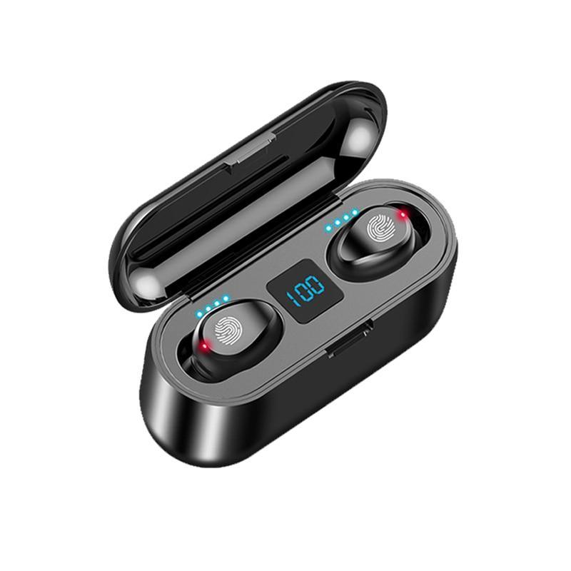 Wireless Headphones Bluetooth 5.0 Earphone TWS HIFI Mini In-ear Sports Running Headset Support iOS/Android Phones HD Call