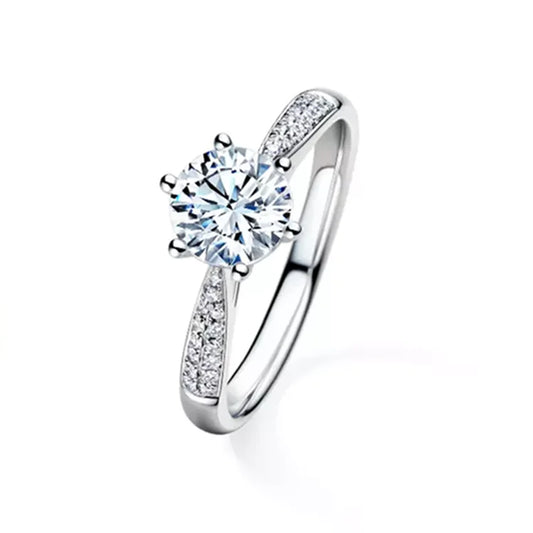 SGARIT Drop Shipping Custom Ring Jewelry Factory 14K Gold GRA CERTIFICATE  VVS1D 1ct Moissanite Wedding Engagement Ring Women