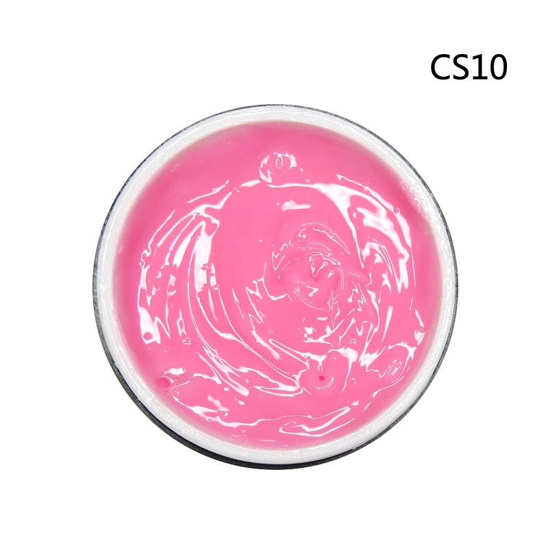 New Poly Builder Jelly Gel For Nail Extensions 32 Colors Crystal Hard Gel Nails Varnish Glitter 3D Thick Gels Nail Art Manicures