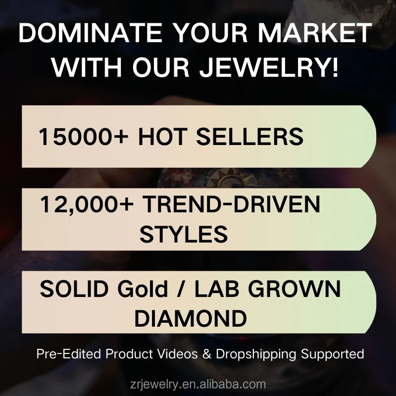 Classic S925 Silver Sterling Total Moissanite Jewelry Rings 1ct Round Cut Gold Diamond Wedding Moissanite Ring