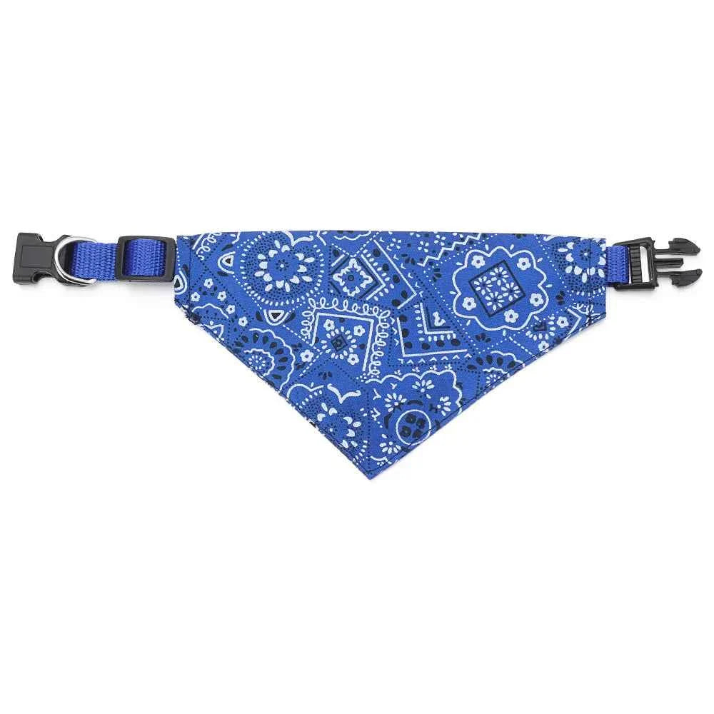 Adjustable Pet Bandana Scarf for Dogs & Cats – Stylish & Comfortable Accessory