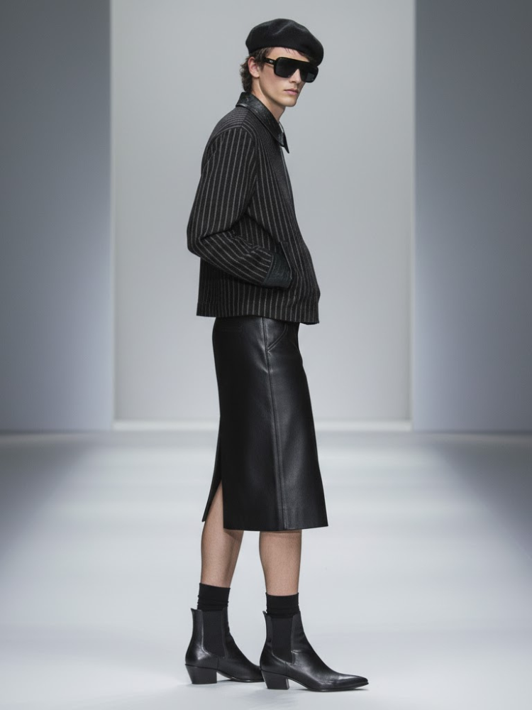 HARLEM Men's Jacket Fashion Week Collection BYMANYC ® New York-1