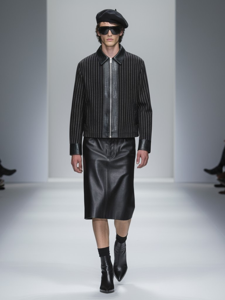 HARLEM Men's Jacket Fashion Week Collection BYMANYC ® New York-2