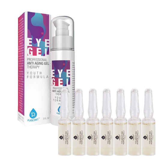 Pursonic Ultimate Skincare Ampoule & Eye Gel Set-0