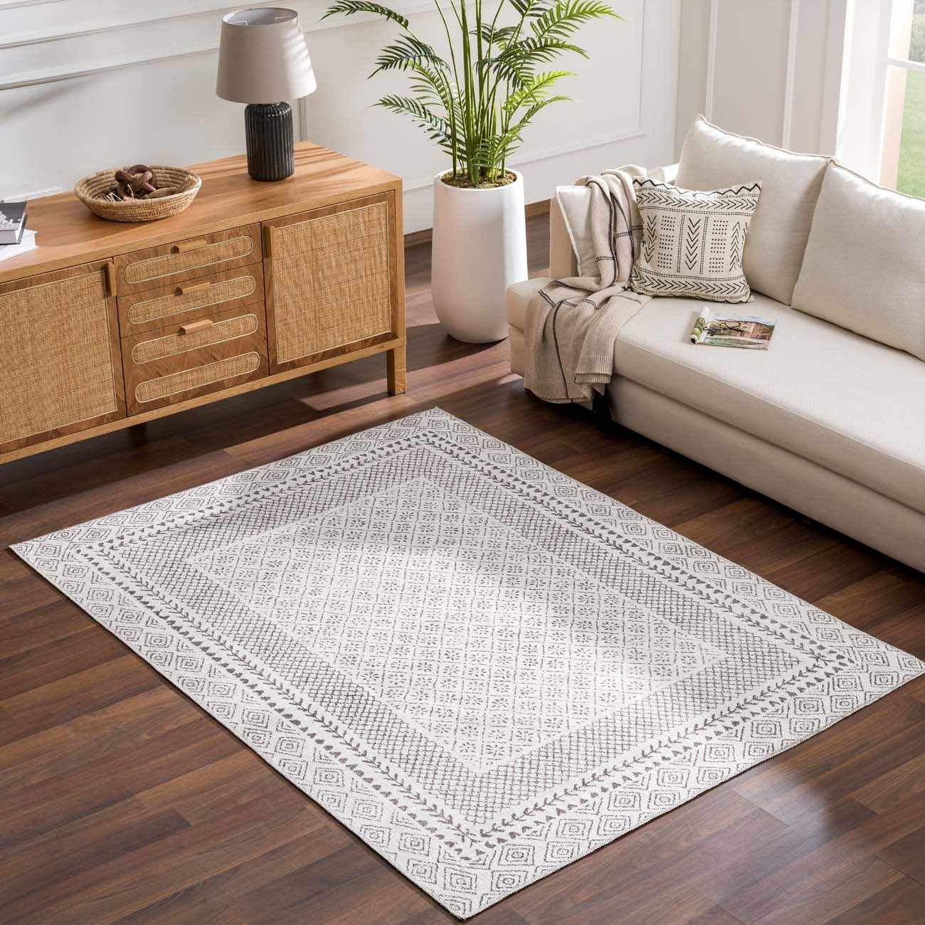 Burdette Washable Area Rug-0