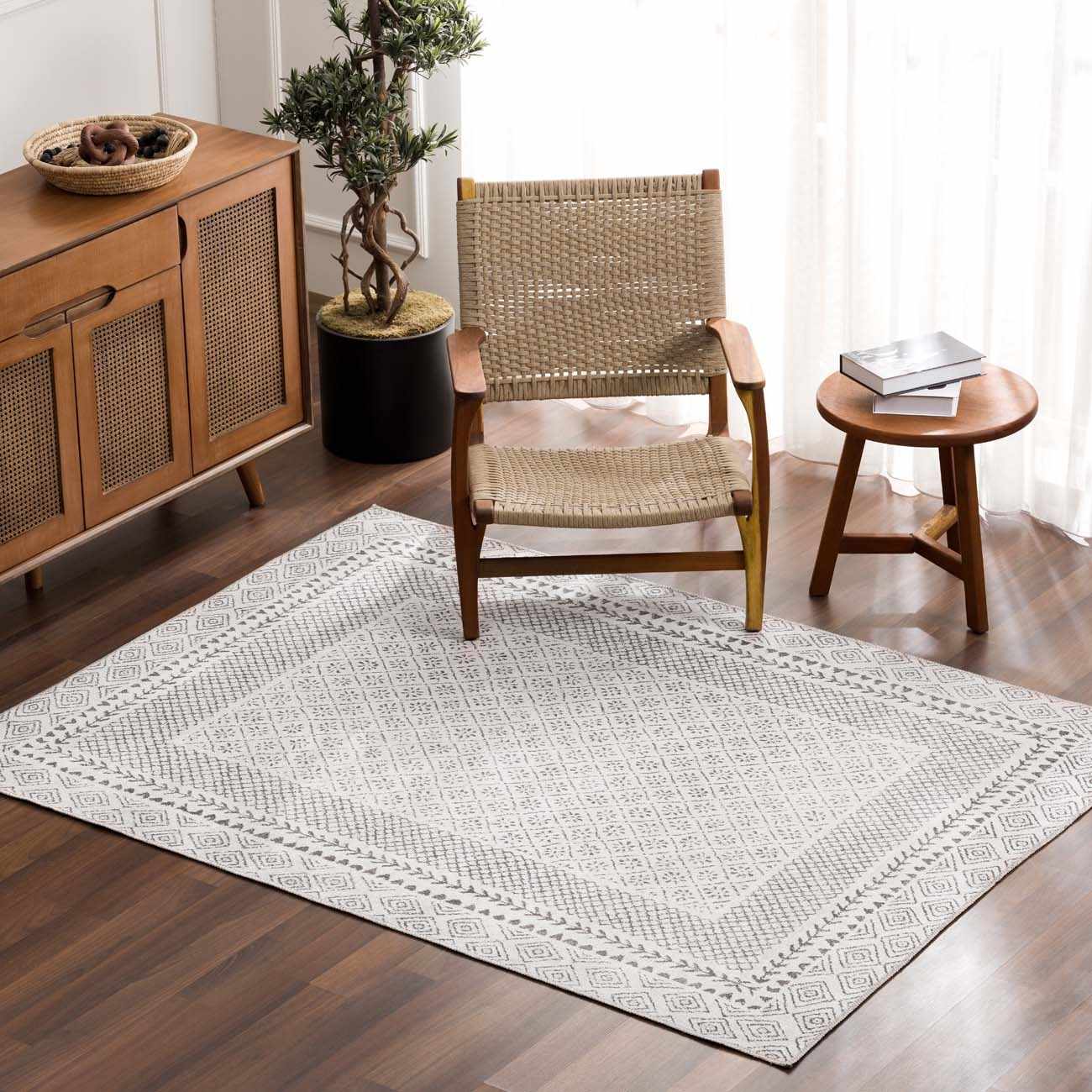 Burdette Washable Area Rug-5