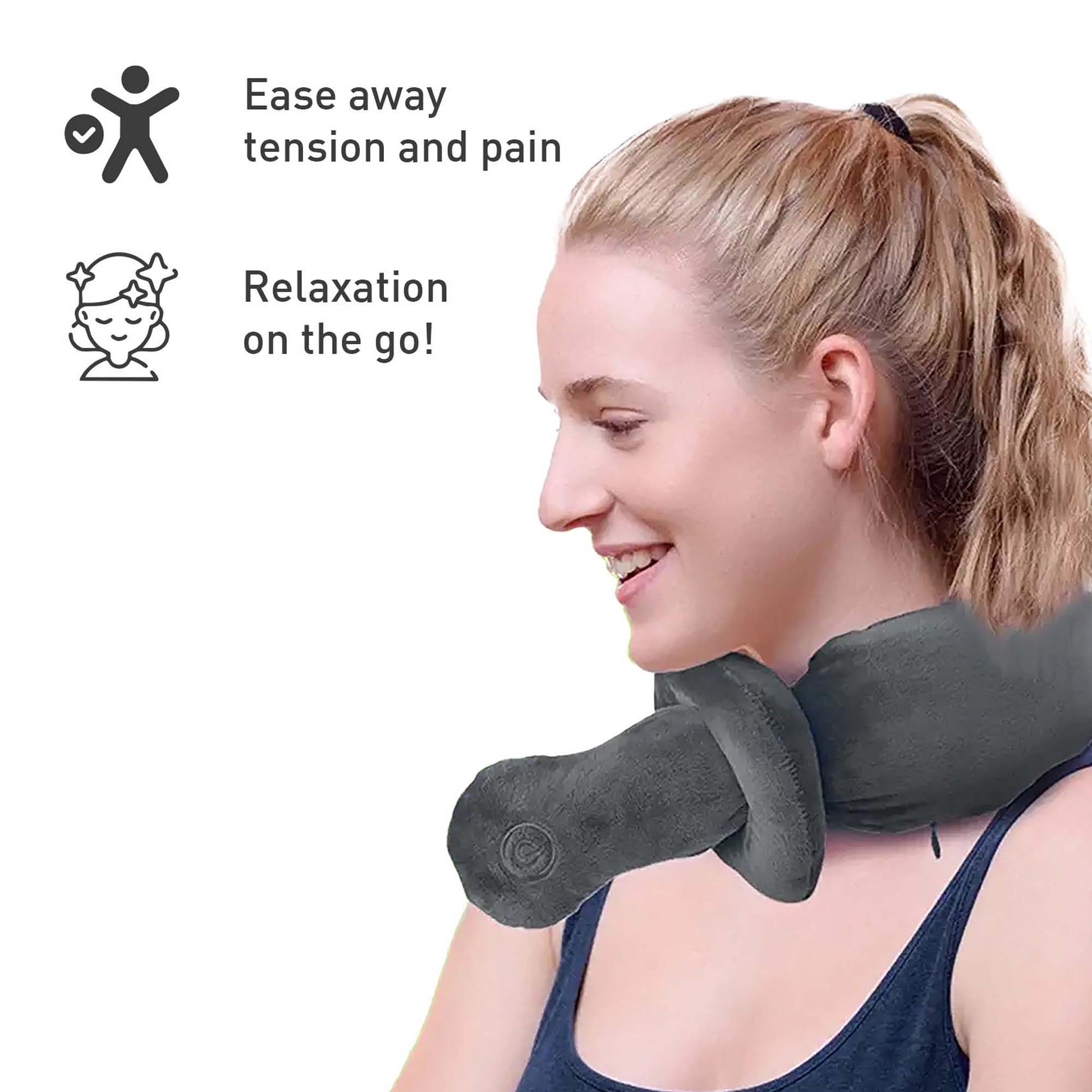 Ultimate Cozy Comfort & Relaxation Bundle – Heated Blanket, Neck & Shoulder Heating Pad, and Massaging Wrap-2