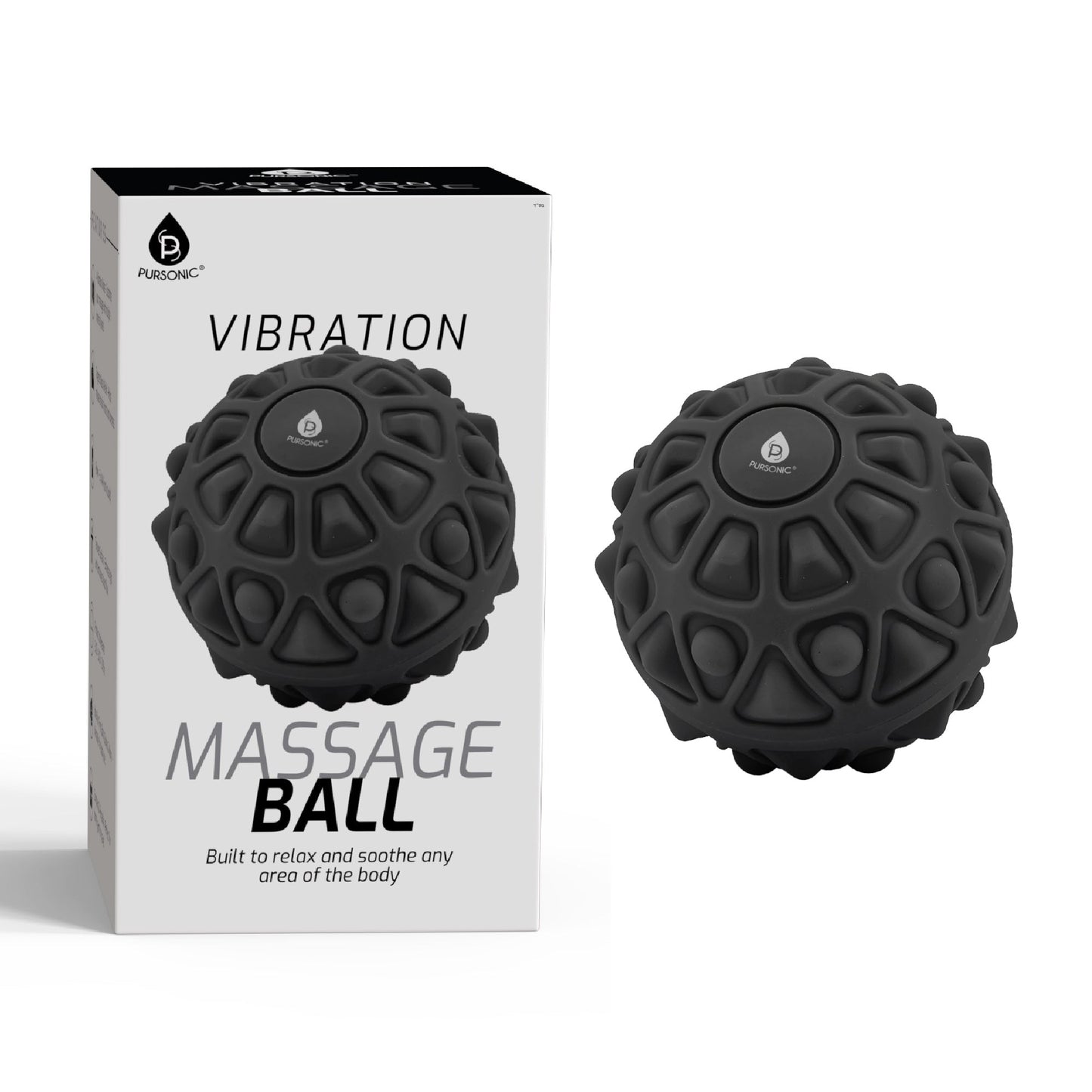 3-Speed Massage Gun & Pursonic Vibrating Massage Ball-3