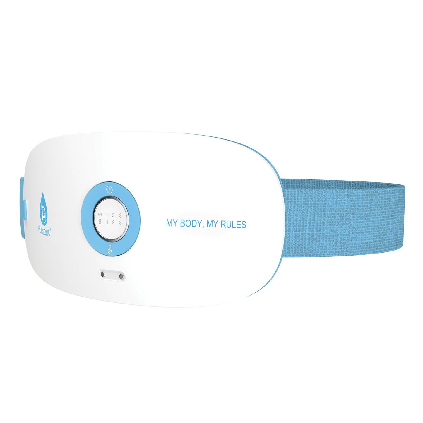 Stomach & Back Massager, 3 Vibration Levels, 3 Heat Settings & USB Rechargeable-2