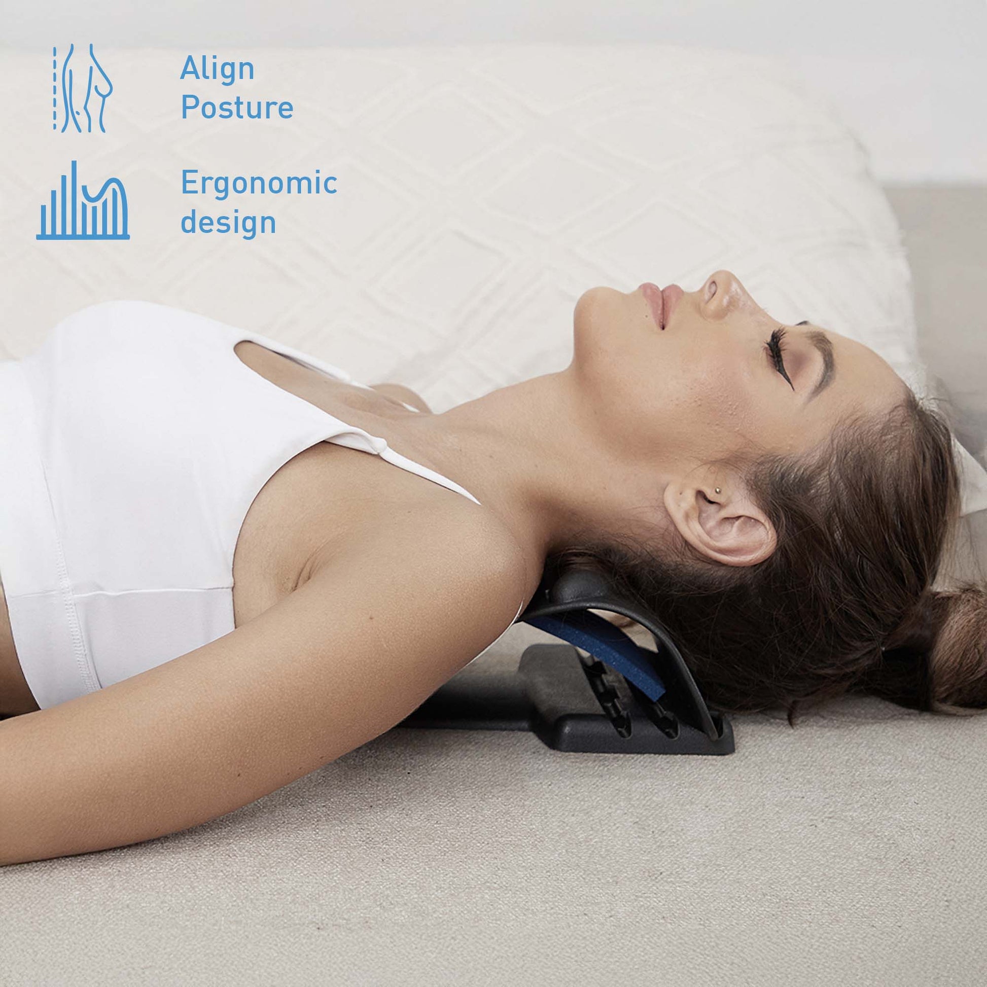 Head-to-Toe Relaxation Bundle: Massage Gun, Neck & Shoulder Stretcher, Foot Massager-3