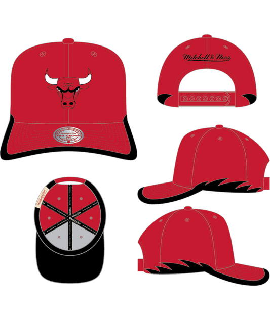 Chicago Bulls - NBA Color Up Pro Red Snapback Trucker Hat