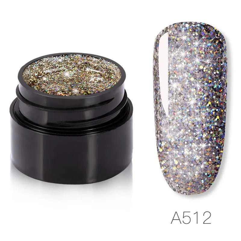 ROSALIND 5ML Neon Rainbow Nail Gel Polish Hybrid Varnish Platinum Gel Painting Set For Manicure Semi permanent Base top Gellak
