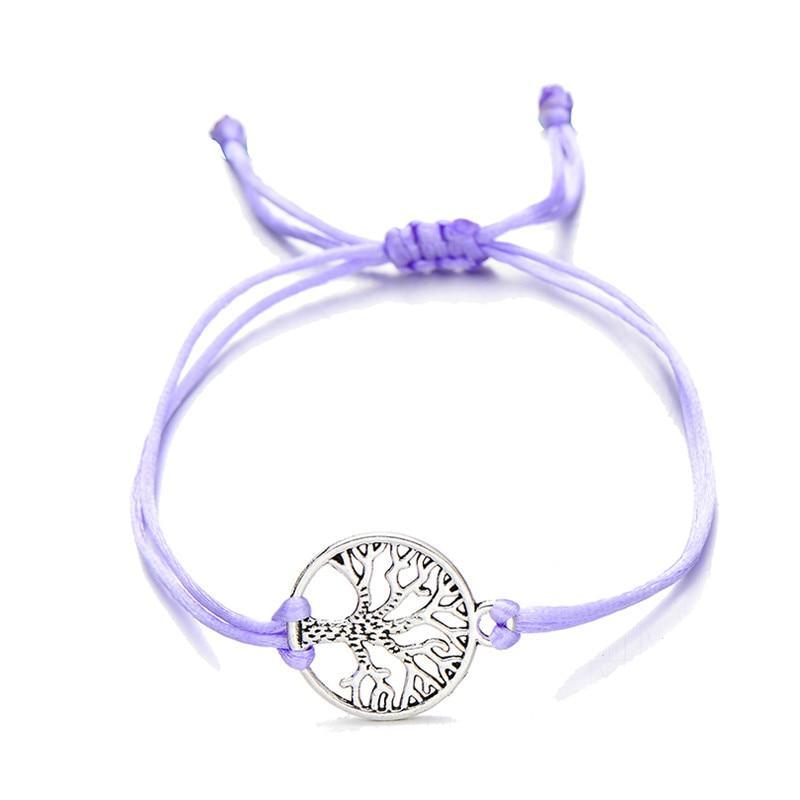 Modern Luxury Amazing Shiny Color Elegant New Life Tree Charm Fashion Bracelets For Women