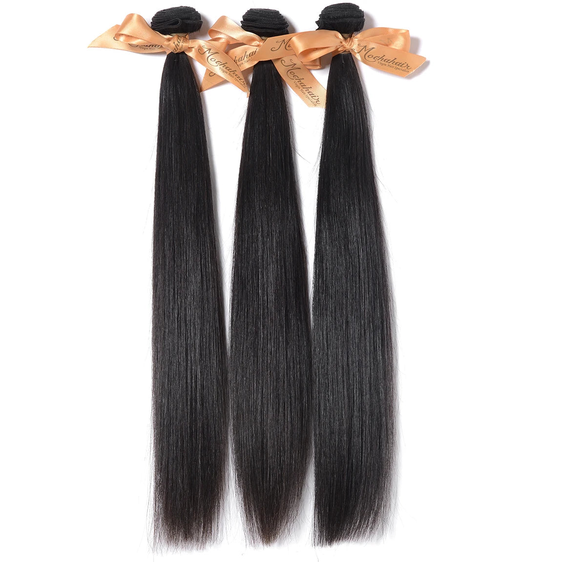 MOCHA Hair  Straight Hair 16"- 26" 10A Brazilian Virgin Hair Natural Color 100% Unprocessed Human Hair Extension Free Shipping