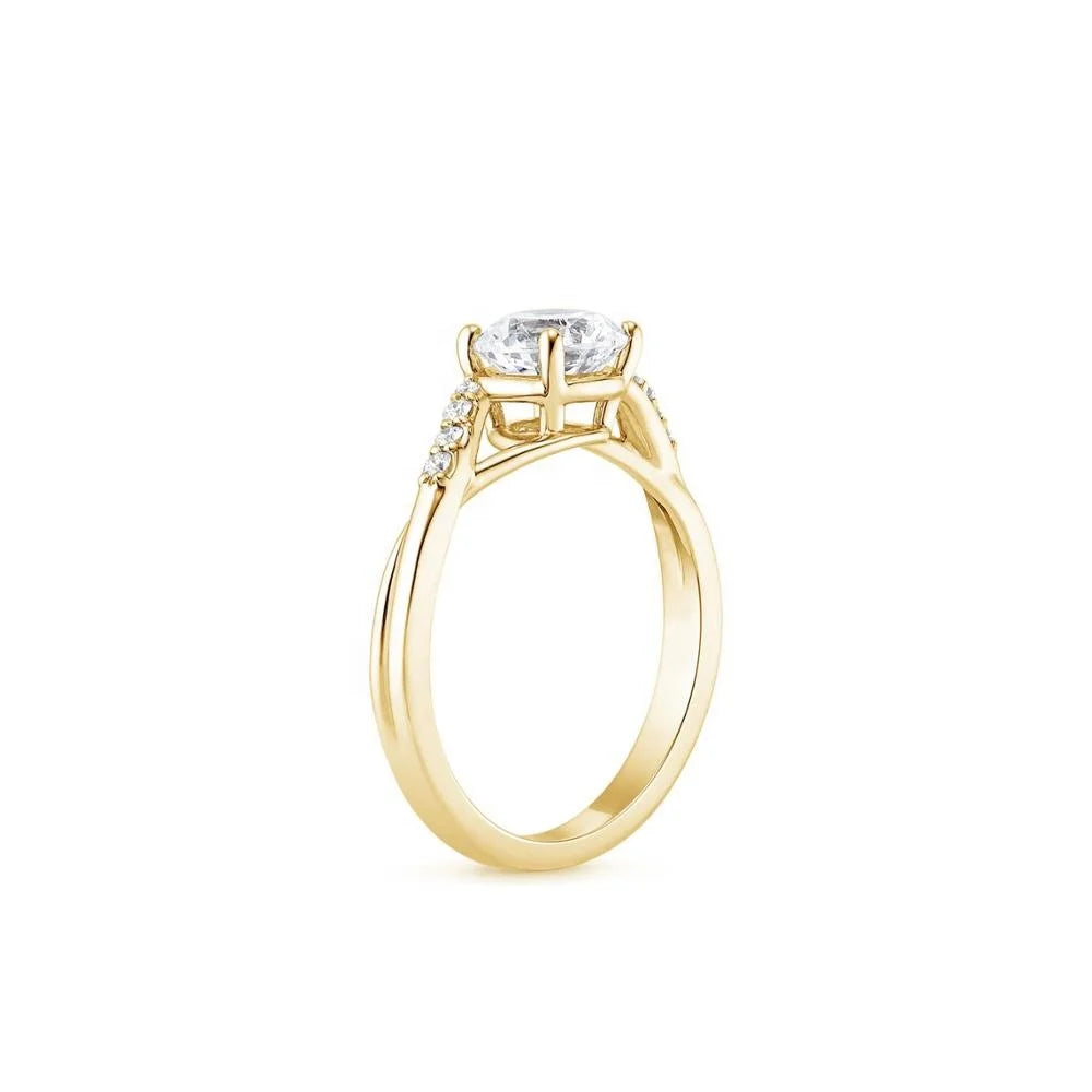 Fancy Rhodium Plated Rose Gold Emerald Cut 8*6mm 2.0ct Moissanite Engagement Wedding Ring for Women Anniversary Party Jewelry
