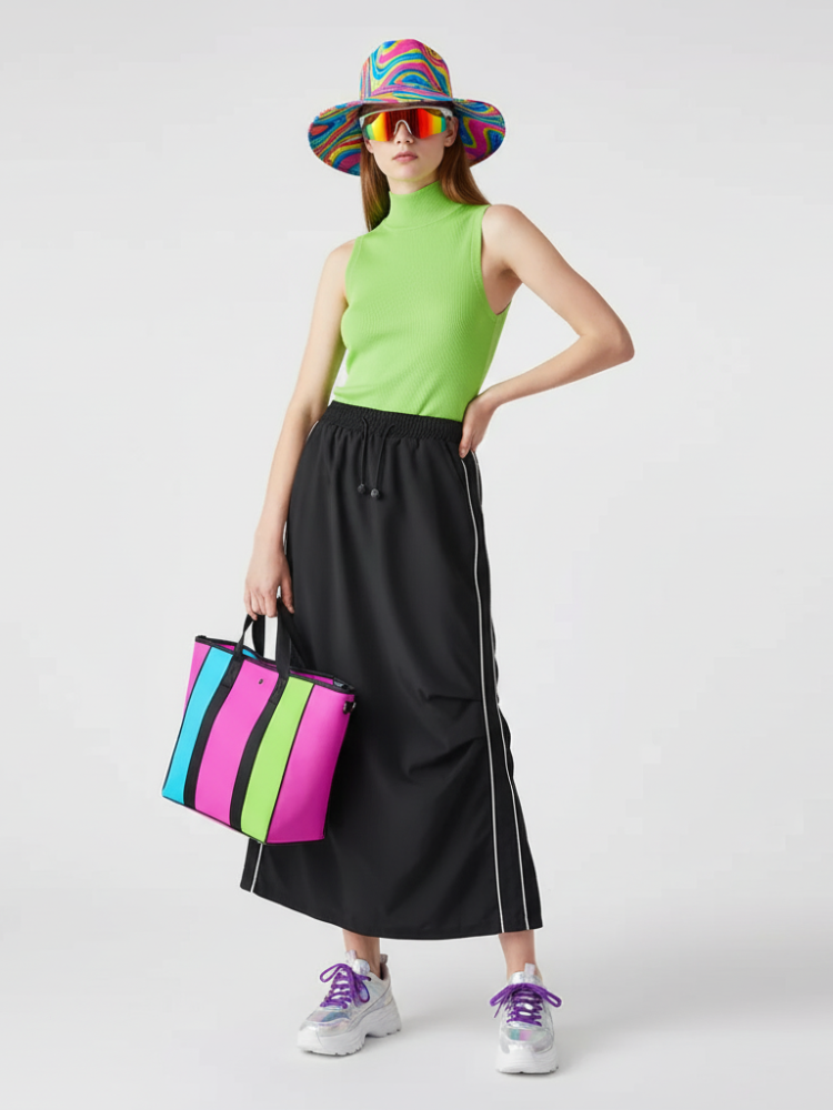Harlem Luxury Sport Long Skirt BYMANYC ® New York-0