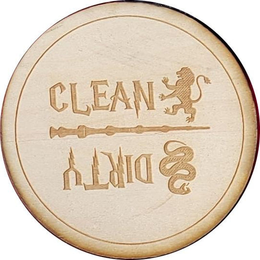Dirty/Clean Dishwasher Magnet