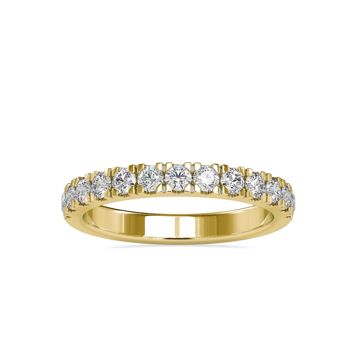 Pure 9K 10K 14K 18K White Gold Platinum Moissanites Diamond Ring Women 14K Gold Gram Price