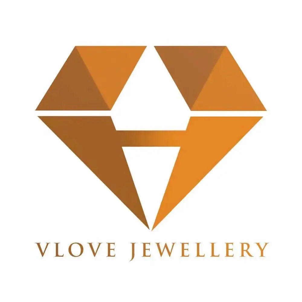 VLOVE OEM ODM Jewelry Manufacturer Graduation Cluster Diamond Earrings 14K Gold Small Diamond Studs Earrings for Women