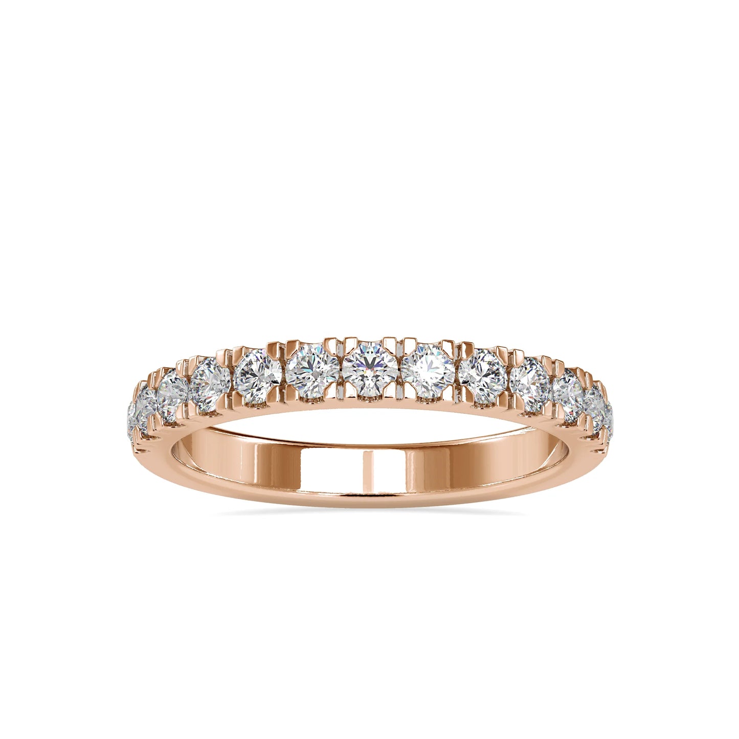 Pure 9K 10K 14K 18K White Gold Platinum Moissanites Diamond Ring Women 14K Gold Gram Price