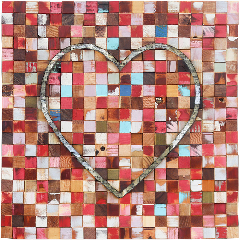 New Song In My Heart Mosaic Art Prints